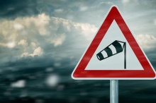 Wetter: Eine Kaltfront bringt Schnee, Sturm, Blitz und Donner