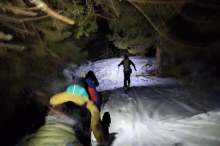 Verirrte Schneeschuhwanderer mussten von der Rax gerettet werden