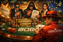 Online-Glücksspielanbieter pokern um Lizenzen mit Casinos Austria