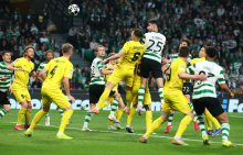 Sporting - Bodø/Glimt 4:0 (skupno 4:3); City - Real 0:0, Arsenal - Bayer 0:0, Chelsea - PSG 0:1