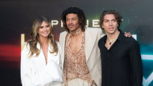 „Der Astronaut“: Heidi Klum besucht Filmpremiere mit Sohn Henry und Elias Becker