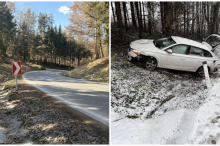 L641 in Stainz: Unfallträchtige Kurve wird auf Griffigkeit geprüft