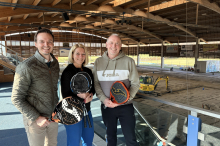  Die neue Ballsporthalle in Frohnleiten wird schon Ende Mai eröffnet