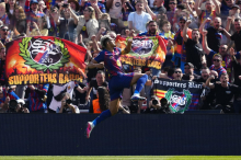 Araujo zagotovil zmago Barceloni, ob 21.00 mestni derbi v Madridu