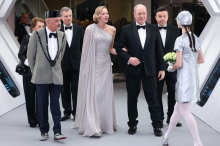 „Monaco: Die monegassische Fürstenfamilie glänzte beim Rosenball 