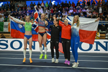 Tina Šutej drugič zapored osvojila srebro, Molly Caudery zlata