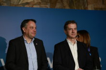 Največ glasov za Roberta Goloba, največji delež glasov prejel Matej Arčon