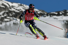 Mikaela Shiffrin vodi po prvi vožnji slaloma v Hafjellu