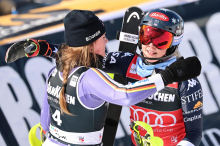 Nach Shiffrins Slalomsieg: Warum Emma Aicher gerne „nervig“ ist