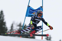 Boj za veliki kristalni globus: Aicher tretja po prvi vožnji, Shiffrin le 17.