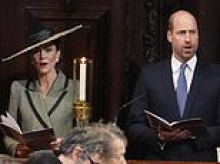 Prince and Princess of Wales take part in historic ceremony to enthrone the first female Archbishop of Canterbury