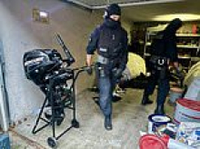 Police seize bespoke 'smuggling kits' being sold to Channel migrant traffickers - complete with dinghies, engines and even tyre inner tubes used as makeshift lifejackets