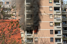 Feuer in Hochhaus: 78-Jähriger starb bei Wohnungsbrand in Graz