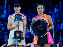 V polfinalu Miamija nov dvoboj Sabalenke in Ribakine