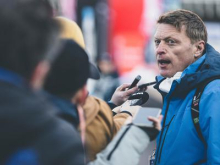 Aljoša Dolhar: Največja težava je bil specifičen in lepljiv sneg. Znova se je izkazalo, da brez močne planiške ekipe ne gre.