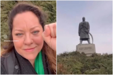 DOŠLA DA PITA SPOMENIK ZA SAVET! Novi snimak blokaderske blamaže: 