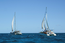 Pogrešani dve plovili z dobrodelno pomočjo, ki sta pluli iz Mehike na Kubo