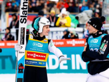 Domen Prevc v Planici znova razred zase, Lanišek bruhal čustva