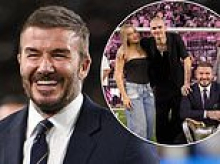 Sir David Beckham says his children asked if they would get 'any extra privileges' when he was awarded a knighthood