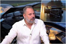 BRANKO BABIĆ IMAO TEŽAK UDES, AUTO SMRSKAN NASRED AUTO-PUTA: Objavljen snimak sa lica mesta (VIDEO)