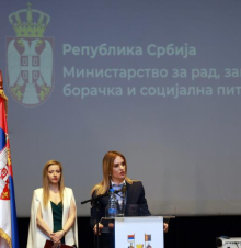 MINISTARKA ĐURĐEVIĆ STAMENKOVSKI U ARANĐELOVCU Prisustvovala dodeli boračkih spomenica: 