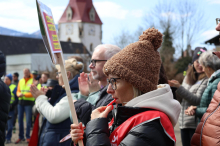 Demo gegen Schließung der Reha-Aflenz: „Das bringt Tote“