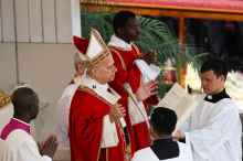 Papež Leon XIV. na cvetno nedeljo: 