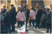 BLOKADER U BORU NASRNUO NA NEDUŽNOG ČOVEKA! Nasilno otvorio vrata automobila, ŠUTNUO SUVOZAČA (VIDEO)