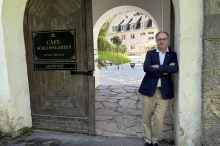 Pächter gesucht: Café Schlossgarten in Schloss Leopoldstein soll weiterhin Gäste anziehen