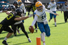 American Football: Saisonstart der Graz Giants: Viele Erkentnisse nach Niederlage in Prag