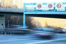 Kärnten: Raser fuhr um 84 km/h zu schnell auf der Südautobahn
