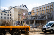 Abriss fast abgeschlossen: Einstiger Signa-Bau: Nachfolgeprojekt von Kaufhaus „Lamarr“ bewilligt 