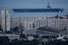 Teuerstes US-Kriegsschiff vor Split: Urlaub oder doch wieder Panne?