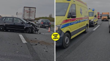 VIDEO Zbog sudara kolona od 4 km. Više hitni na terenu!