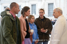 „Unerwartetes Geschenk“: Papst traf Familie eines Opfers des Grazer Amoklaufs