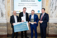 Uniklinikum Graz gewinnt staatlichen Klimapreis 