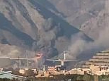 Moment Iran's tallest bridge - and highest in Middle East - is blown to pieces in US-Israeli airstrikes