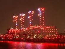 Incredible drone display recreates the Titanic departing Belfast minute-by-minute - as it did 114 years ago