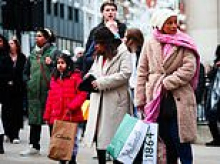 Retailers are facing the perfect storm over 'Trumpflation', Labour's tax rises and minimum wage increases - as sales collapse by eight per cent