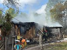 Mom who moved back into estranged husband's home to 'rekindle' their marriage seeks ultimate revenge and torches it to the ground, police say