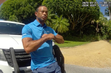 Video veröffentlicht: Tiger Woods telefonierte nach Unfall offenbar mit Donald Trump