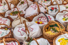 Mahlzeit: Bei der Osterjause kommt nach wie vor Regionales auf den Tisch