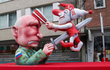 Nemški umetnik zaradi satire Putina v odsotnosti obsojen v Moskvi