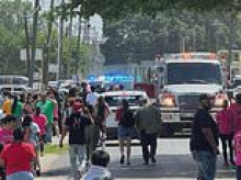 More than 20 people rushed to hospital after car smashes into packed parade in Louisiana