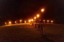 Osterfeuer und Fackelzug: So wurde der Karsamstag im Bezirk begangen