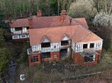 Huge 'eyesore' £10million mansion abandoned by the Iranian government in area popular with footballers