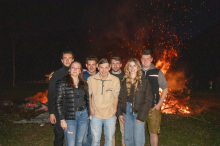 Osterfeuer in Mixnitz und Oberaich: Mit der Landjugend wurde gefeiert