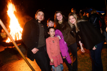 Beste Stimmung beim traditionellen Osterfeuer der Feuerwehr St. Martin