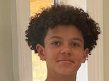 Boy, 13, killed after 'car struck three teens on bikes and scooter' is pictured: Man, 24, and woman, 23, are charged