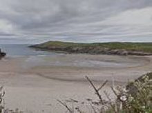 Coastguard warn 20 campers after they pitch up on small Welsh bay DURING Storm Dave